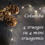 4 sruogos su 4 mini sruogelėmis - Columba